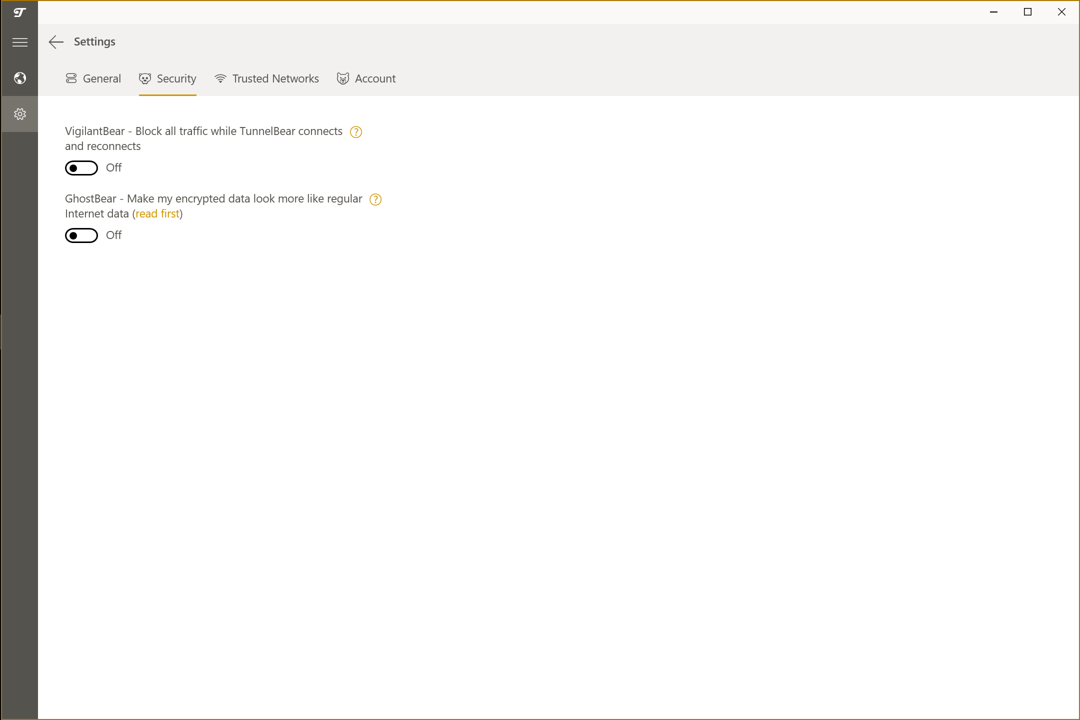 how to use tunnelbear free data how to use tunnelbear free data